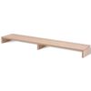 vidaXL Monitorst&auml;nder Holzwerkstoff 110x23,5x9 cm Beige