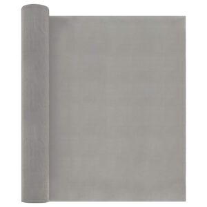 vidaXL Mesh Bildschirm 40 x 1000 cm 120 Mesh Edelstahl 201 Silber