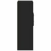 vidaXL Highboard Schwarz 50x42,5x124 cm Holzwerkstoff