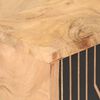 vidaXL Sideboard 60x35x75 cm Massivholz Akazie