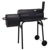 ProGarden Smoker-Grill Schwarz