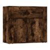 vidaXL Sideboards 3 Stk. R&auml;uchereiche Holzwerkstoff