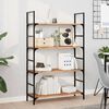 vidaXL Schweberegale 2 Stk. 100x30x2 cm Massivholz Akazie &Ouml;lbehandelt