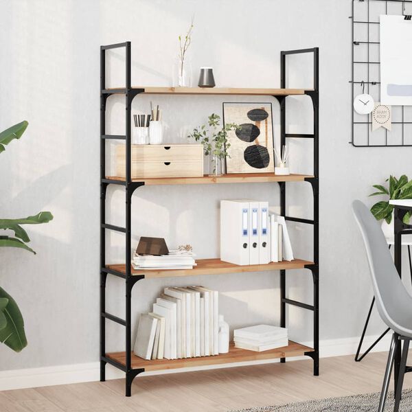 vidaXL Schweberegale 2 Stk. 100x30x2 cm Massivholz Akazie &Ouml;lbehandelt