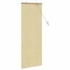 vidaXL Rollo mit Vorh&auml;ngen Natur 60 x 160 cm Bambus