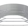 vidaXL Hochbeet Verzinkter Stahl 544x100x36 cm Braun