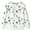 Kinder-Sweatshirt Helles Ecru 140
