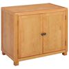 vidaXL Schrank mit Speicher Braun 78 x 50 x 70 cm Massives Eichenholz