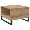 vidaXL Couchtisch Artisan-Eiche 55 x 55 x 36,5 cm Holzwerkstoff