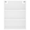 vidaXL Highboard Wei&szlig; 69,5x34x180 cm Holzwerkstoff