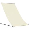 vidaXL Markise Einziehbar Creme 100x150 cm Stoff und Stahl