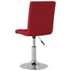 vidaXL Barhocker Weinrot Stoff