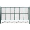vidaXL Maschen-Gartentor 400x175 cm