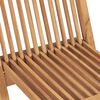 vidaXL 3-tlg. Garten-Essgruppe Massivholz Teak
