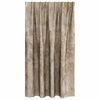 vidaXL Samtvorh&auml;nge mit Vorh&auml;ngen 2 pcs Champagner 140 x 140 cm Samt