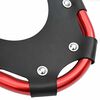 vidaXL 3 in 1 Schneeschuhe Rot und Schwarz 21 Zoll Aluminium und HDPE