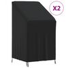 vidaXL Abdeckungen f&uuml;r Gartenst&uuml;hle 2 Stk. 70x70x85/125 cm 420D Oxford