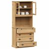 vidaXL Highboard VIGO 80x40x176 cm Massivholz Kiefer