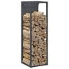 vidaXL Brennholzregal Anthrazit 25x25x80 cm Kaltgewalzter Stahl