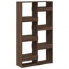 vidaXL Raumteiler Braun Eichen-Optik 100x33x175 cm Holzwerkstoff