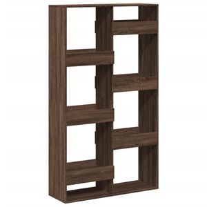 vidaXL Raumteiler Braun Eichen-Optik 100x33x175 cm Holzwerkstoff