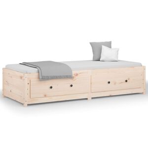 vidaXL Tagesbett ohne Matratze 80x200 cm Massivholz Kiefer