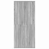 vidaXL Schuhschrank Graues Sonoma 80 x 39 x 178 cm Holzwerkstoff