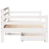 vidaXL Tagesbett mit Schubladen 90x200 cm Massivholz Kiefer