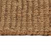 vidaXL Teppich mit Fransen 160x230 cm Jute