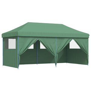 vidaXL Partyzelt 292 x 580 x 315 cm Gr&uuml;n Oxford-Stoff