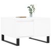 vidaXL Couchtisch Wei&szlig; 55x55x36,5 cm Holzwerkstoff