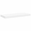 vidaXL Schweberegale 4 Stk. Wei&szlig; 60x23,5x3,8 cm MDF