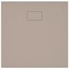 vidaXL Duschwanne SMC Braun 90x80 cm