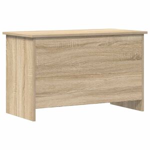 vidaXL Aufbewahrungstruhe Sonoma-Eiche 80 x 40 x 50 cm Holzwerkstoff