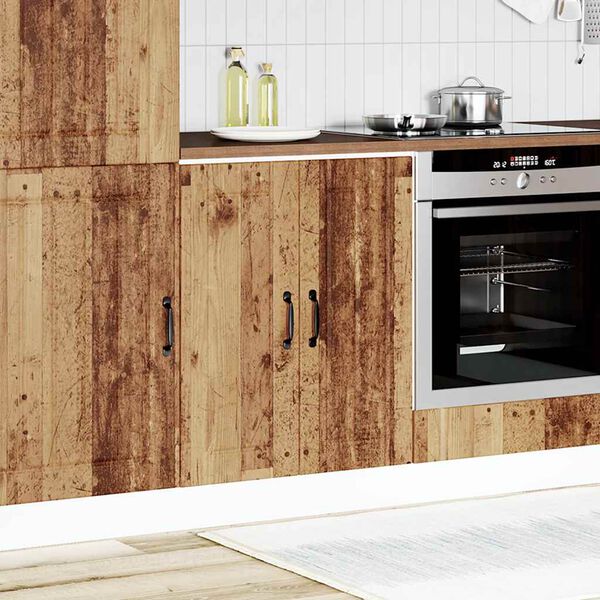 vidaXL Sp&uuml;lenunterschrank Lucca Altholz-Optik Holzwerkstoff