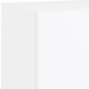 vidaXL TV-Schrank mit LED-Leuchten Wei&szlig; 40,5x30x90 cm
