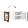 vidaXL K&uuml;chenschrank Ger&auml;ucherte Eiche 40 x 31 x 40 cm Holzwerkstoff