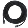vidaXL Tropfschlauch Schwarz 0,6" 10 m Gummi