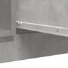 vidaXL Sideboard mit Schubladen Betongrau 100,5x35x98,5 cm