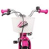 vidaXL Kinderfahrrad 20 Zoll f&uuml;r 6-11 Jahre alt Dunkelrosa