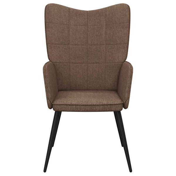 vidaXL Relaxsessel Braun Stoff