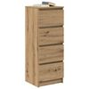 vidaXL Sideboard Artisan-Eiche 37,5x35x99 cm Holzwerkstoff