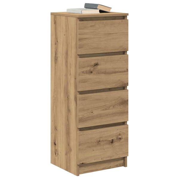 vidaXL Sideboard Artisan-Eiche 37,5x35x99 cm Holzwerkstoff