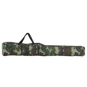 vidaXL Angelrutentasche Gr&uuml;n Tarnfarben 150 cm Oxford-Gewebe