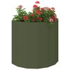 vidaXL Pflanzk&uuml;bel Olive Gr&uuml;n 60 x 30 x 50 cm Stahl