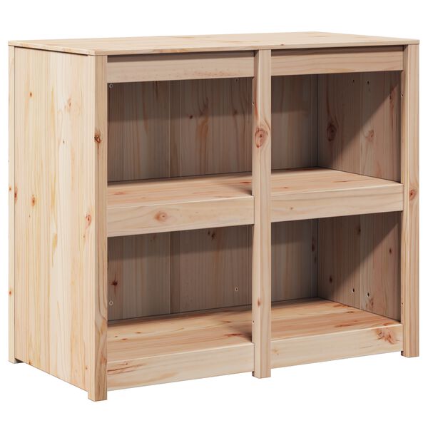 vidaXL K&uuml;chenschrank MEPPEL Braun Eichen-Optik 106 x 55 x 92 cm