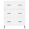 vidaXL Highboard Weiß 69,5x34x180 cm Holzwerkstoff