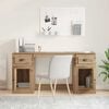 vidaXL Schreibtisch mit Schrank Artisan-Eiche 154,5 x 50 x 75 cm