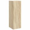 vidaXL Wandmontierter Badezimmerschrank Sonoma-Eiche