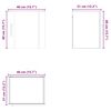 vidaXL K&uuml;chenschrank 2 pcs Altholz 40 x 31 x 40 cm Holzwerkstoff